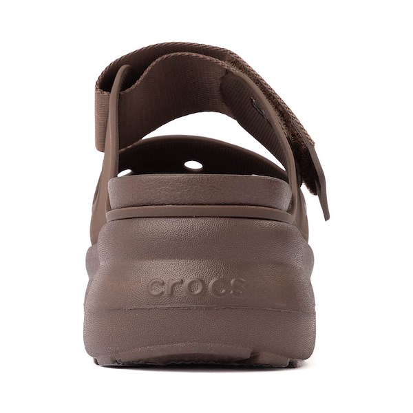alternate view Womens Crocs Soho Two Strap Sandal - CoffeeALT4