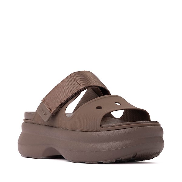 alternate view Womens Crocs Soho Two Strap Sandal - CoffeeALT5