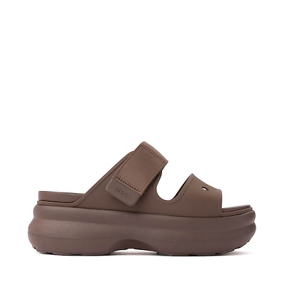 Main view of Womens Crocs Soho Two Strap Sandal - Coffee