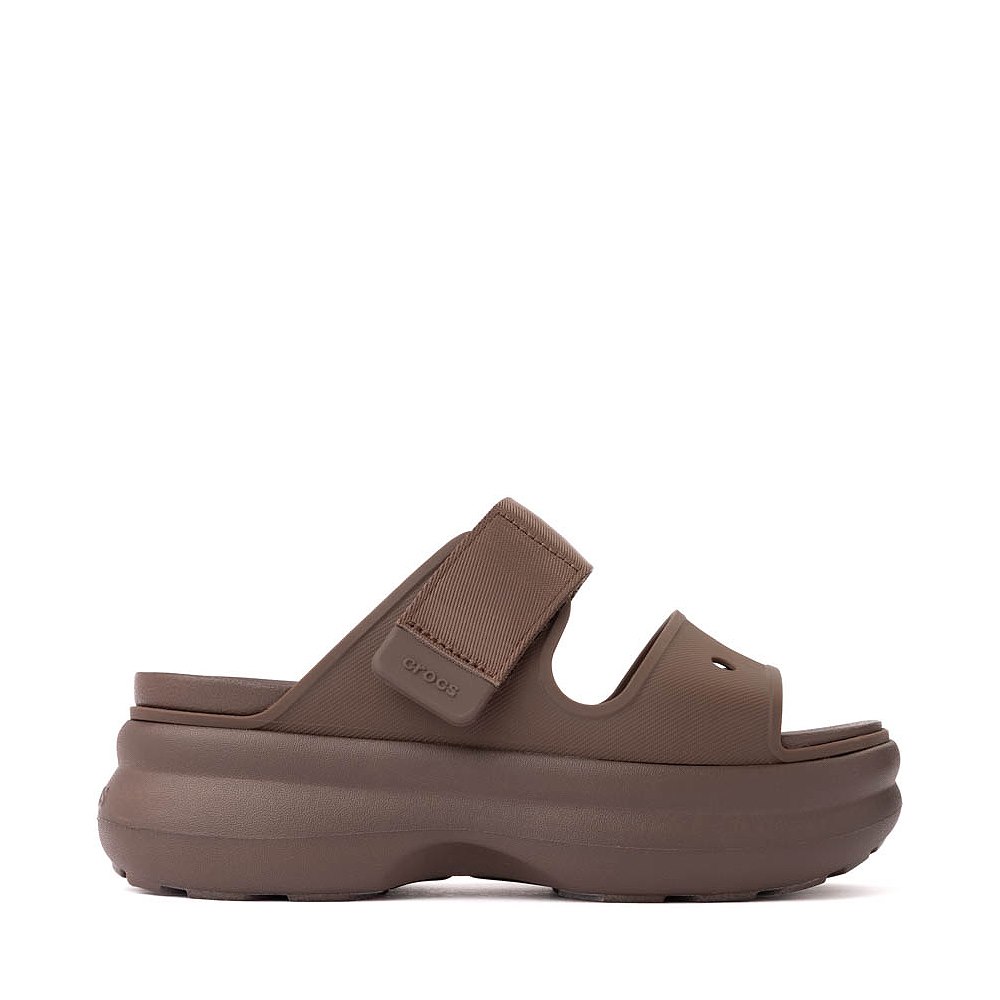 Womens Crocs Soho Two Strap Sandal - Coffee