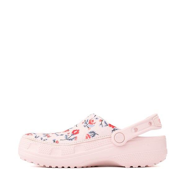 alternate view Crocs Classic Crafted Floral Clog - Cotton CandyALT1