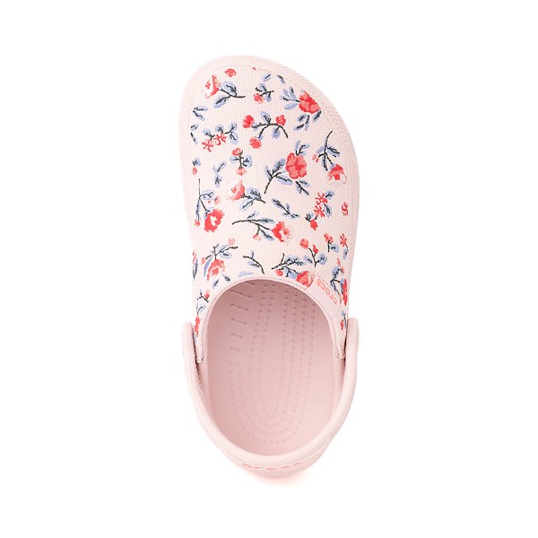 alternate view Crocs Classic Crafted Floral Clog - Cotton CandyALT2