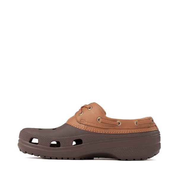 alternate view Crocs Classic Boat Shoe - Coffee / CognacALT1