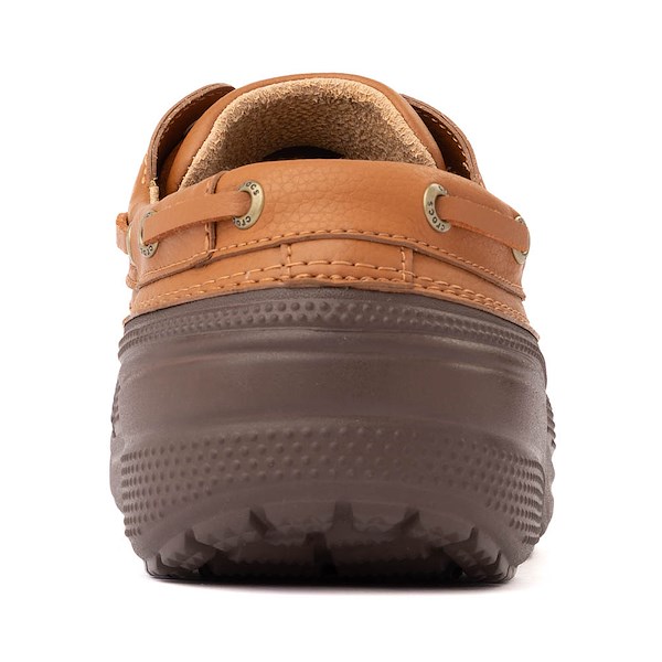 alternate view Crocs Classic Boat Shoe - Coffee / CognacALT4