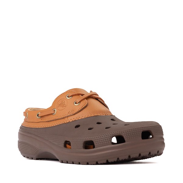 alternate view Crocs Classic Boat Shoe - Coffee / CognacALT5