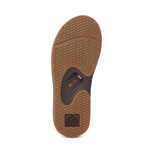 alternate view Mens Reef Fanning Sandal - Brown / GumALT3