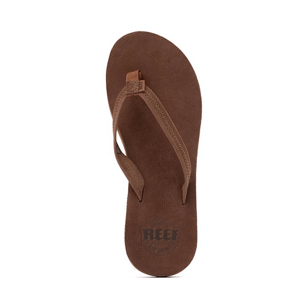 alternate view Womens Reef Costa Rica Slide Sandal - ChocolateALT2