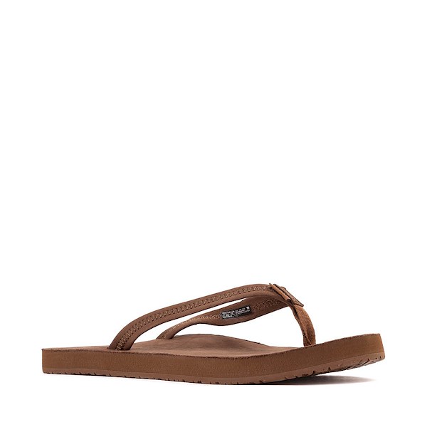alternate view Womens Reef Costa Rica Slide Sandal - ChocolateALT5