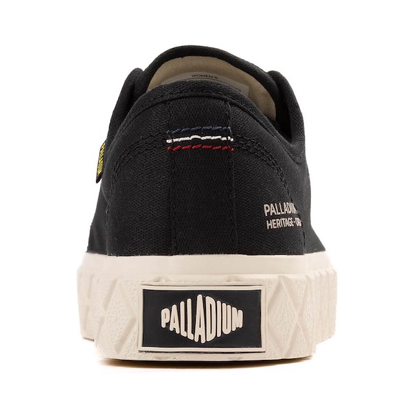 alternate view Womens Palladium Palla Ace Sneaker - Black / White Cap GrayALT4