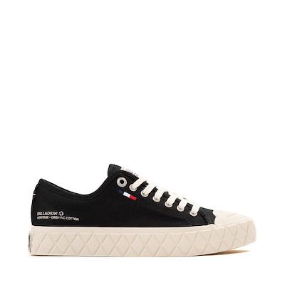 Main view of Womens Palladium Palla Ace Sneaker - Black / White Cap Gray