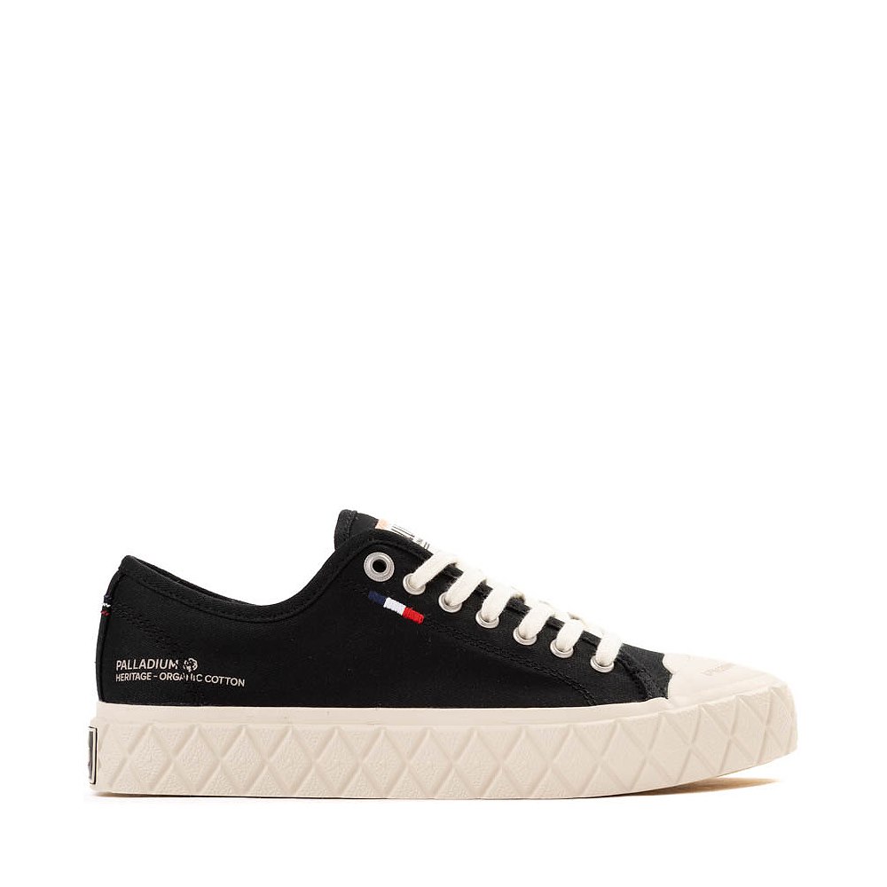Womens Palladium Palla Ace Sneaker - Black / White Cap Gray