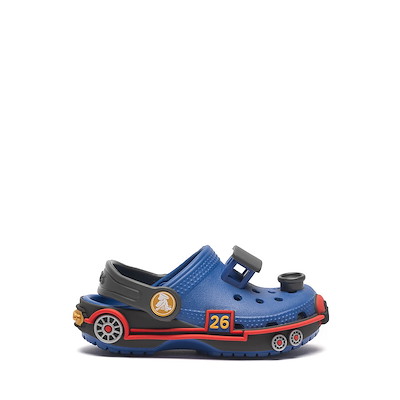 Main view of Crocs Classic I AM Train Clog - Baby / Toddler - Blue Bolt / Carbon