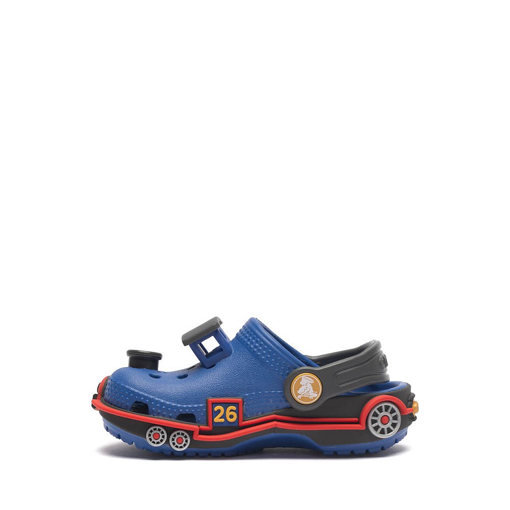 Crocs Classic I AM Train Clog - Baby / Toddler - Blue Bolt / Carbon ...