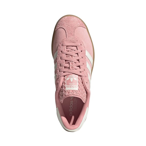 alternate view Womens adidas Gazelle Bold Athletic Shoe - Wonder Mauve / Off White / GumALT2