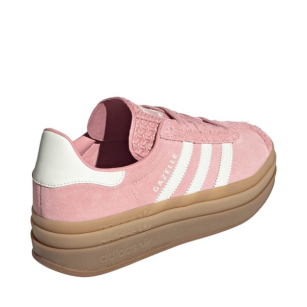 alternate view Womens adidas Gazelle Bold Athletic Shoe - Wonder Mauve / Off White / GumALT4