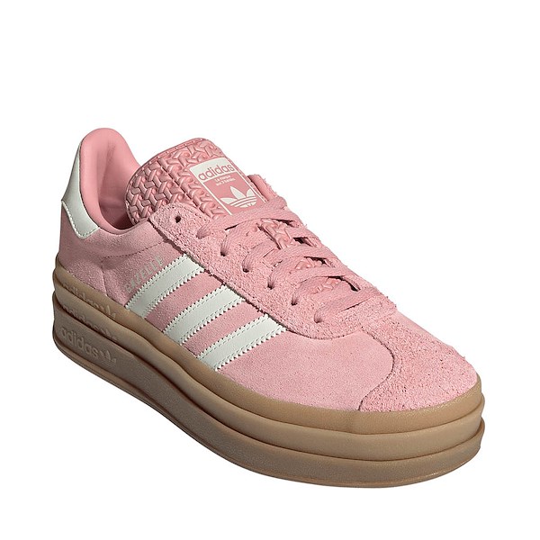 alternate view Womens adidas Gazelle Bold Athletic Shoe - Wonder Mauve / Off White / GumALT5