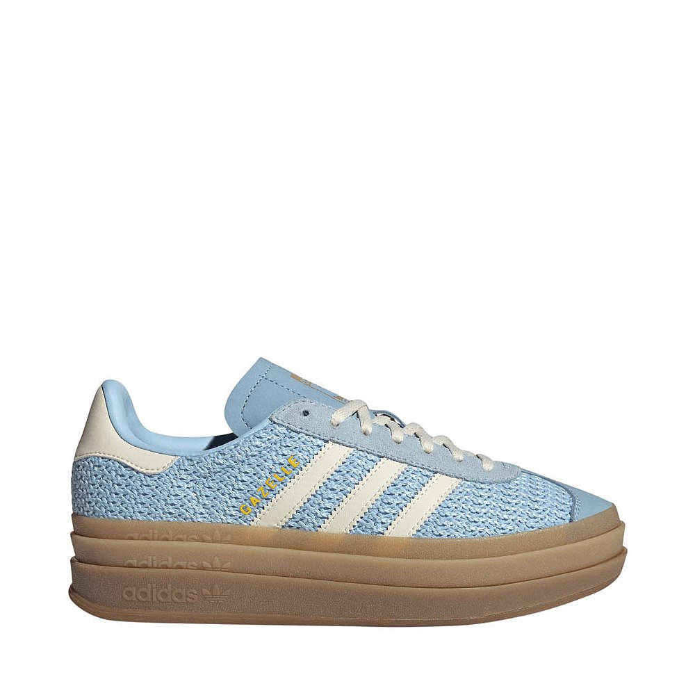 Womens adidas Gazelle Bold Athletic Shoe - Clear Sky / Sand Strata / Cream White