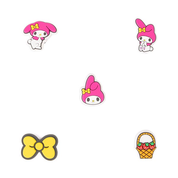 alternate view Hello Kitty&reg; x Crocs Jibbitz&trade; My Melody Shoe Charms 5 Pack - MulticolorALT1