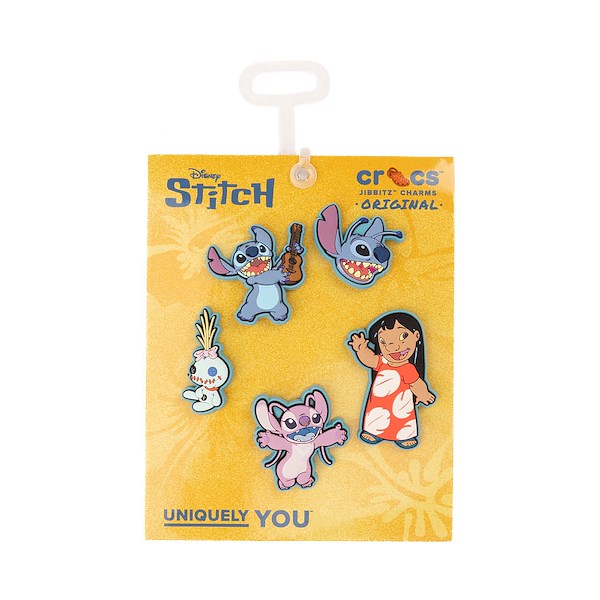 alternate view Disney Lilo & Stitch Crocs Jibbitz&trade; Shoe Charms 5 Pack - MulticolorALT2