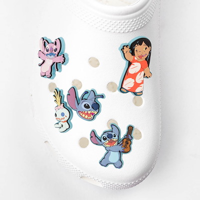 Main view of Disney Lilo &amp; Stitch Crocs Jibbitz&amp;trade; Shoe Charms 5 Pack - Multicolor