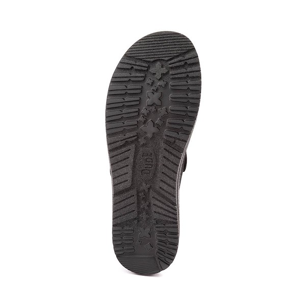 alternate view Womens HEYDUDE Wendy Jane Slip-On Casual Shoe - Black MonochromeALT3