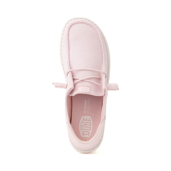 alternate view Womens HEYDUDE Wendy Funk Essentials Casual Shoe - Pale LilacALT2