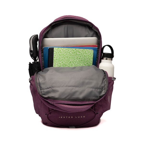 alternate view Womens The North Face Jester Luxe Backpack - Chroma PurpleALT1