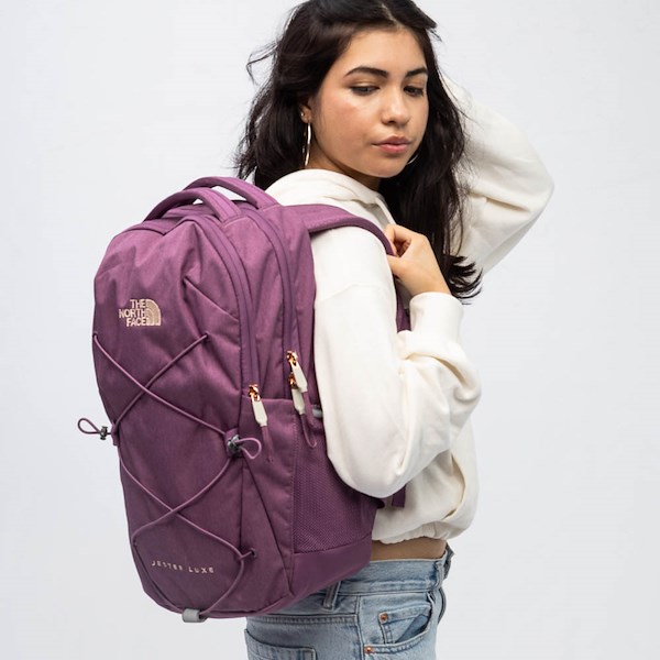 alternate view Womens The North Face Jester Luxe Backpack - Chroma PurpleALT1BADULT