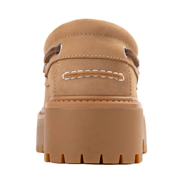 alternate view Womens Timberland® Stone Street Premium Boat Shoe - Beige / LeopardALT4