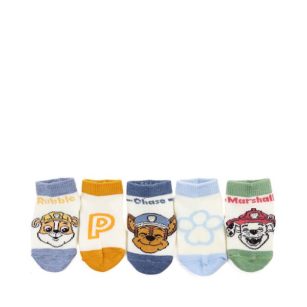 alternate view Paw Patrol Quarter Socks 5 Pack - Baby - MulticolorALT1