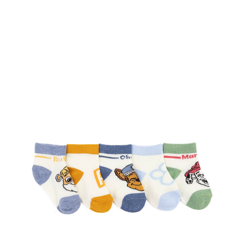 Paw Patrol Quarter Socks 5 Pack - Baby - Multicolor
