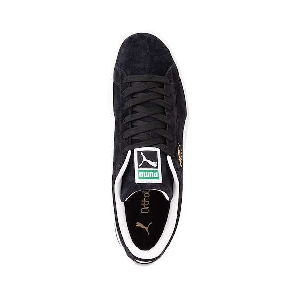 alternate view Mens PUMA Suede Classic Sneaker - PUMA Black / PUMA WhiteALT2