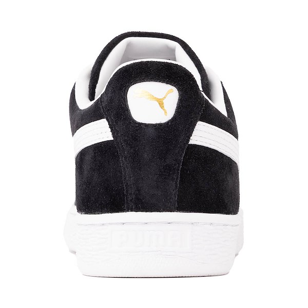 alternate view Mens PUMA Suede Classic Sneaker - PUMA Black / PUMA WhiteALT4