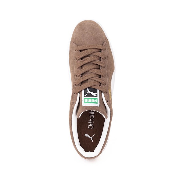 alternate view Mens PUMA Suede Classic Sneaker - Haute Coffee / PUMA WhiteALT2