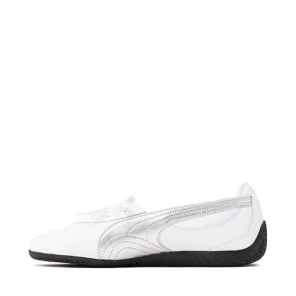 alternate view Womens PUMA Speedcat Ballet Nova Shoe - PUMA White / SilverALT1