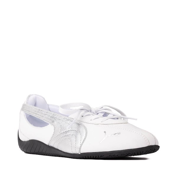 alternate view Womens PUMA Speedcat Ballet Nova Shoe - PUMA White / SilverALT5