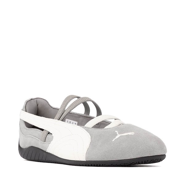 alternate view Womens PUMA Speedcat Ballet Shoe - Grey / PUMA WhiteALT5