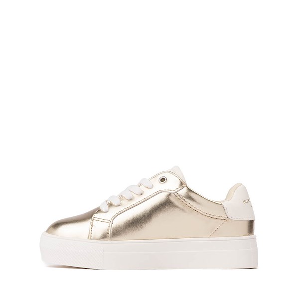 alternate view Kurt Geiger Mini Luckson Heart Sneaker - Little Kid / Big Kid - GoldALT1