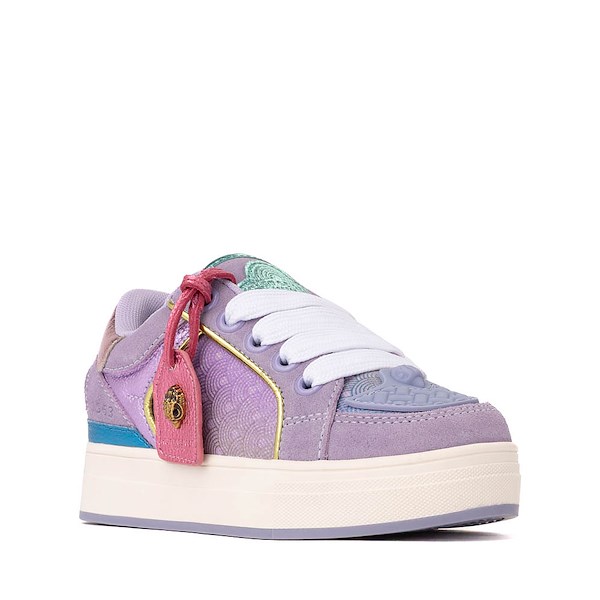 alternate view Kurt Geiger Mini Southbank Tag Sneaker - Little Kid / Big Kid - Lilac / MulticolorALT5