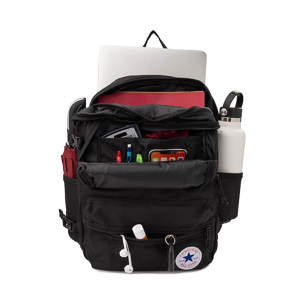alternate view Converse Straight Edge Backpack - BlackALT1