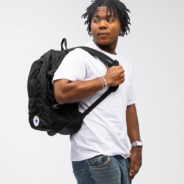 alternate view Converse Straight Edge Backpack - BlackALT1BADULT