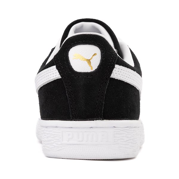 alternate view Womens PUMA Suede Classic Sneaker - PUMA Black / PUMA WhiteALT4