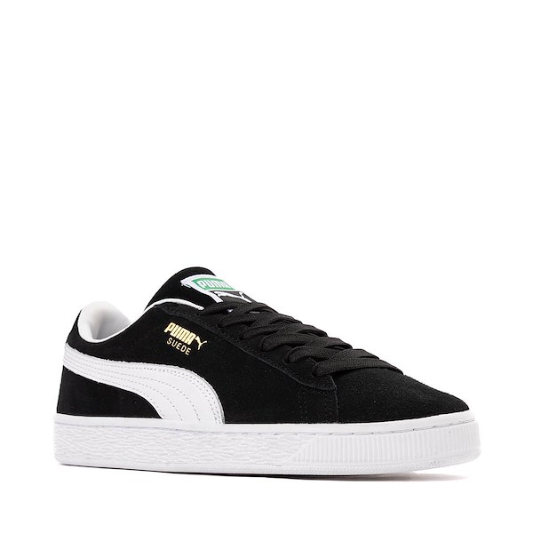alternate view Womens PUMA Suede Classic Sneaker - PUMA Black / PUMA WhiteALT5