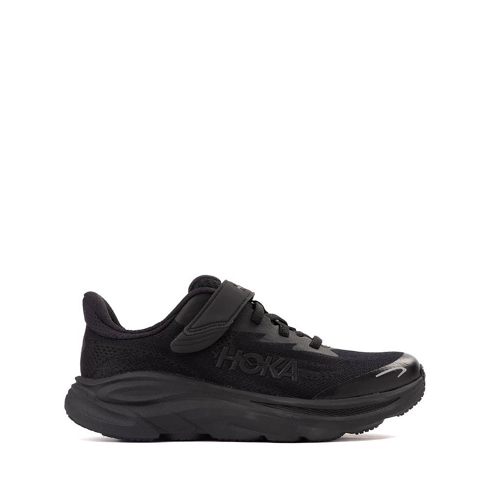HOKA Clifton 10 Athletic Shoe - Little Kid - Black / Black