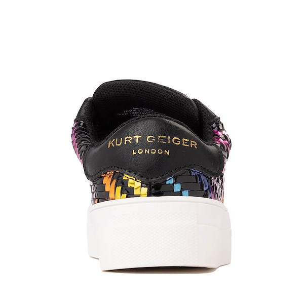 alternate view Kurt Geiger Mini Laney Charm Sneaker - Toddler - Black / MulticolorALT4