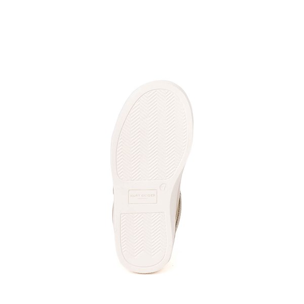 alternate view Kurt Geiger Mini Luckson Heart Sneaker - Toddler - GoldALT3