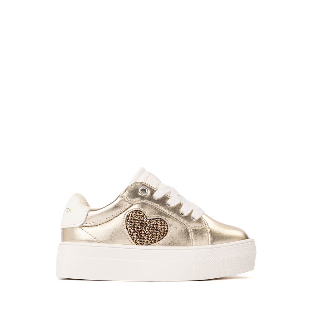 Kurt Geiger Mini Luckson Heart Sneaker - Toddler - Gold