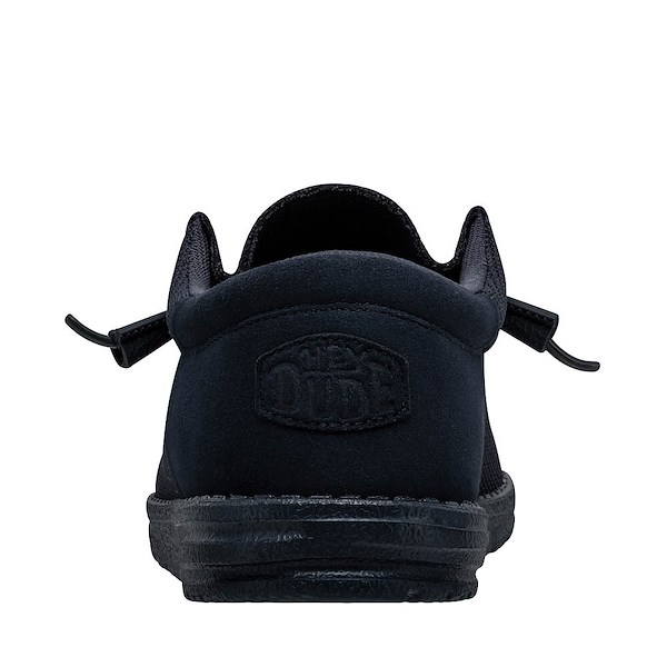 alternate view Mens HEYDUDE Wally Funk Casual Shoe - Navy MonochromeALT4