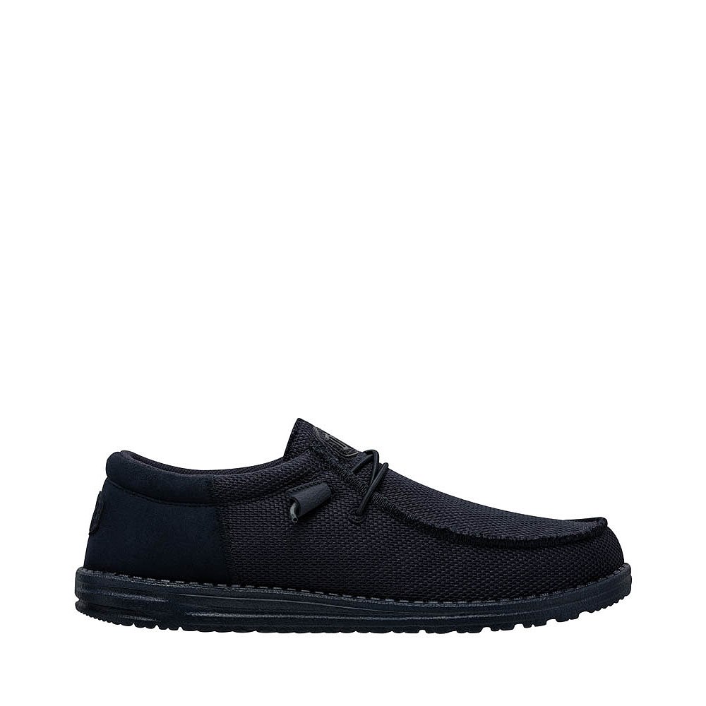 Mens HEYDUDE Wally Funk Casual Shoe - Navy Monochrome