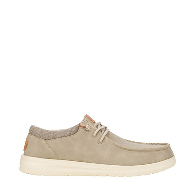 Main view of Mens HEYDUDE Paul Slip-On Casual Shoe - Taupe Grey
